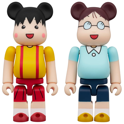 まる子 ＆ たまちゃん 2PCS SET ちびまる子ちゃん BE＠RBRICK メディコム・トイ