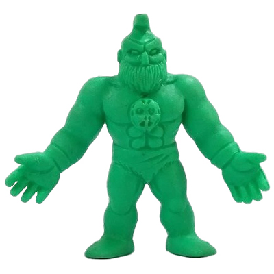 カメハメ B 緑色 キン肉マン キン消しパート30 バンダイ
