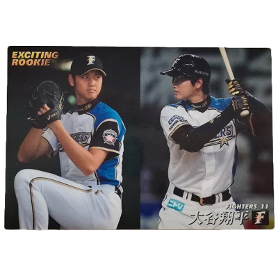 大谷 翔平 D-07 エキサイティングルーキー 2013プロ野球チップス第2弾 ドラフト1位カード