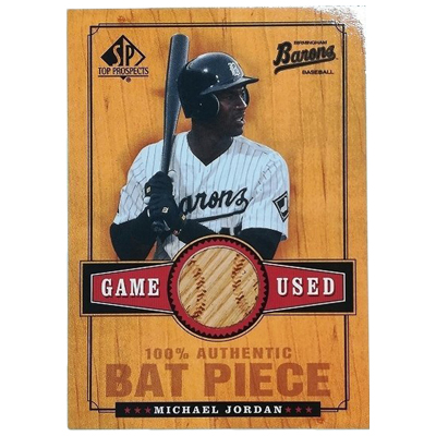 マイケル・ジョーダン メモラビリアカード アッパーデック SP Top Prospects 2001