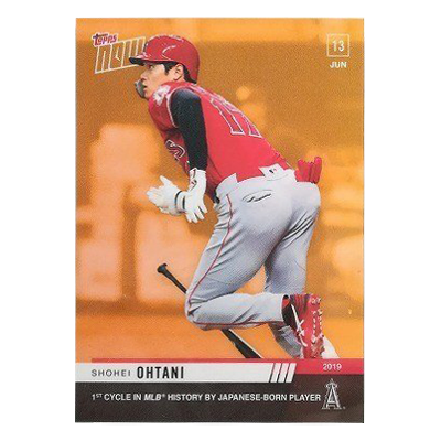 大谷翔平 エンゼルス ODB-15 Road to Opening Day Bonus Topps NOW