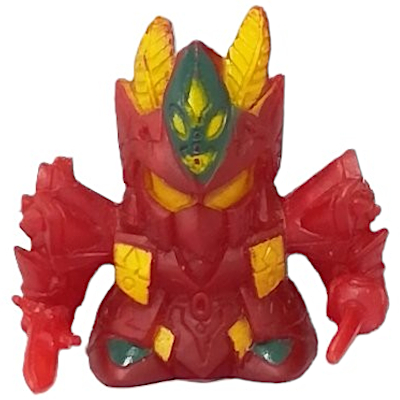 【レトロ超レア】SDガンダム「麗騎士レッドウォーリア」（彩色版）ガン消し 参考価格】麗騎士レッドウォーリア 彩色版 SDガンダム外伝 円卓の騎士