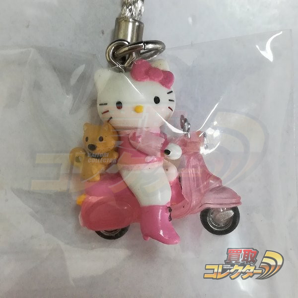 サンリオ ハローキティ 根付け 渋谷キティ物語 スクーター ピンク 2002 買取